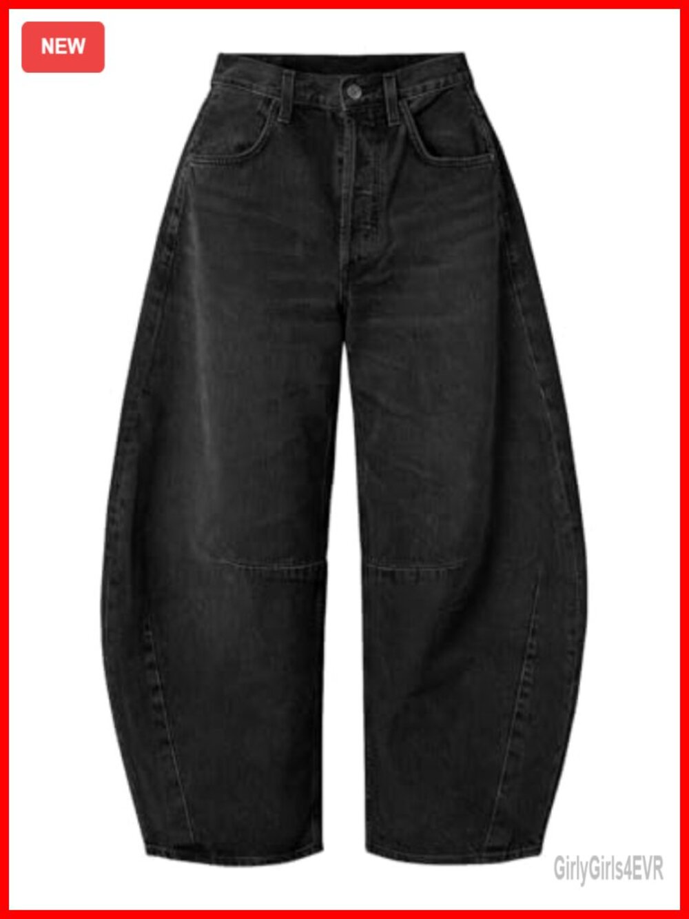 Barrel Jeans Women Y2K Boyfriend Denim Pants Baggy Wide Leg Mid Rise